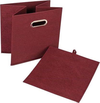 Household Essentials Fabric Storage Bins 6 Piece Set - Image 3