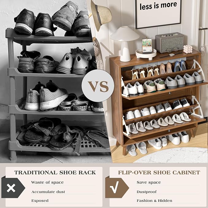 Fsbecl Shoe Storage Cabinet for Entryway - Image 6