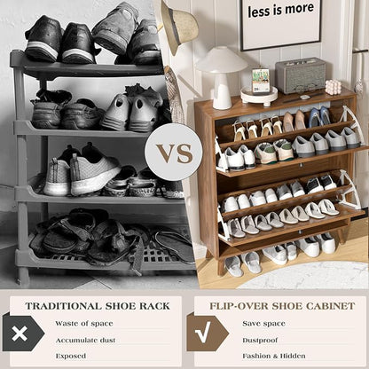 Fsbecl Shoe Storage Cabinet for Entryway - Image 6