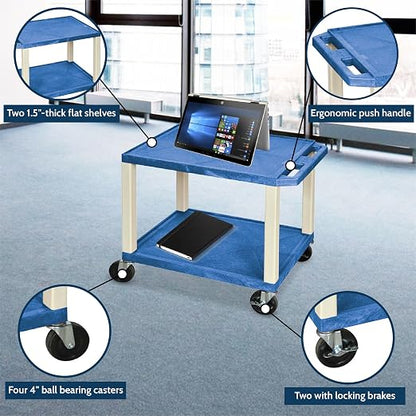 Luxor WT26BU 26"H AV Cart - Image 3