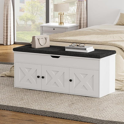Homleke Shoe Storage Bench - Image 3