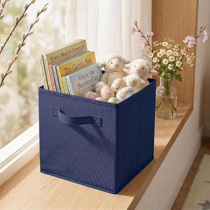 ShellKingdom Storage Bins, Foldable Fabric Storage Cubes and Cloth Organizer - Image 7