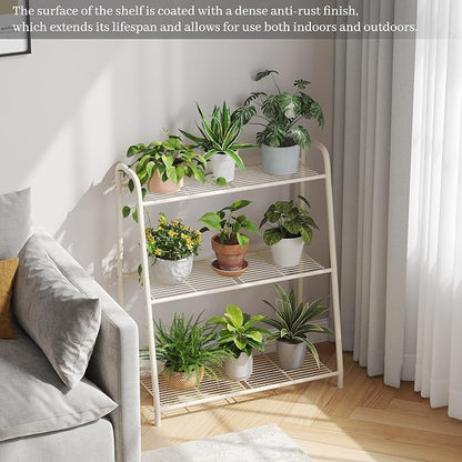 Kitsanery Metal Plant Stand Indoor Outdoor - Image 4