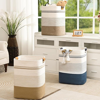 Laundry Hamper, 85L Tall Laundry Basket - Image 8
