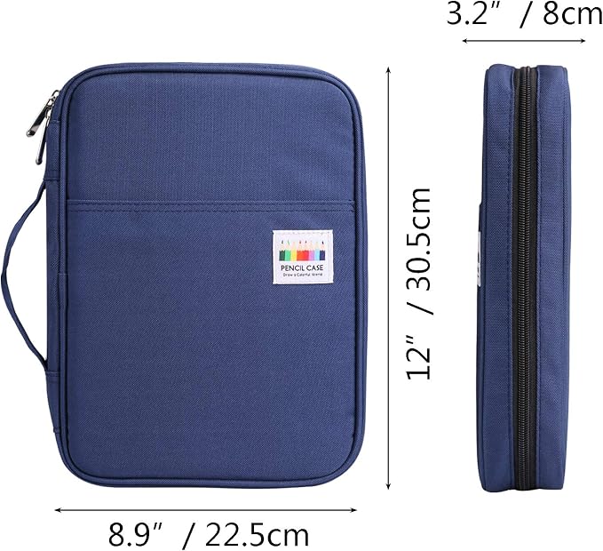 JAKAGO 220 Slots Colored Pencil Case Large Capacity Pen Holder - Image 2