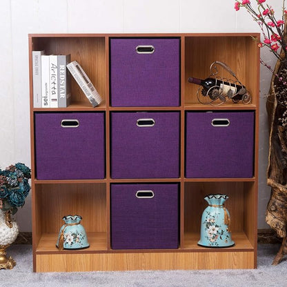 Storage Basket Bins, 13×13×13 Foldable Storage Cube Boxes Fabric Drawer - Image 3