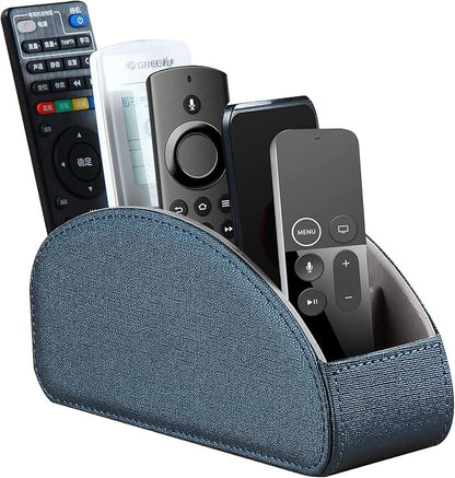 Remote Control Holder Leather TV Remote Caddy by YAPISHI