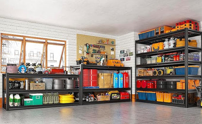 REIBII 3500LBS Garage Shelving, Adjustable Storage Shelves Heavy Duty, 6 Tier - Image 5