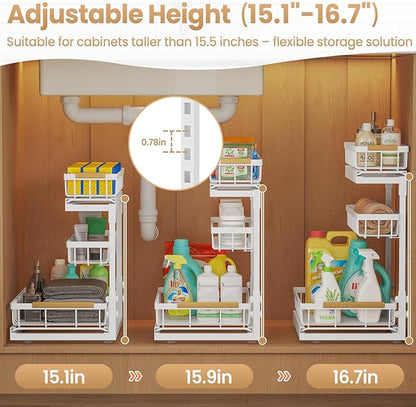 Under Sink Organizer and Storage - Image 4