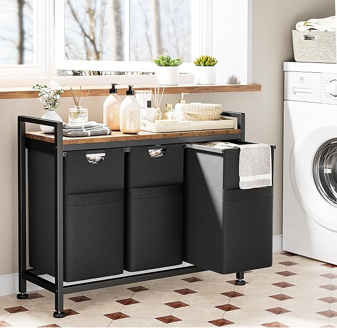 Lulive Laundry Hamper, Laundry Basket Organizer - Image 9