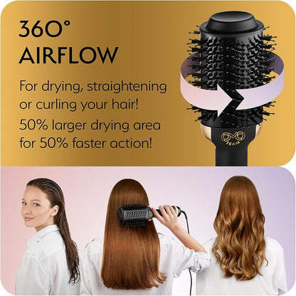 Professional Blowout Hair Dryer Brush, Hot Air Brush - Image 5