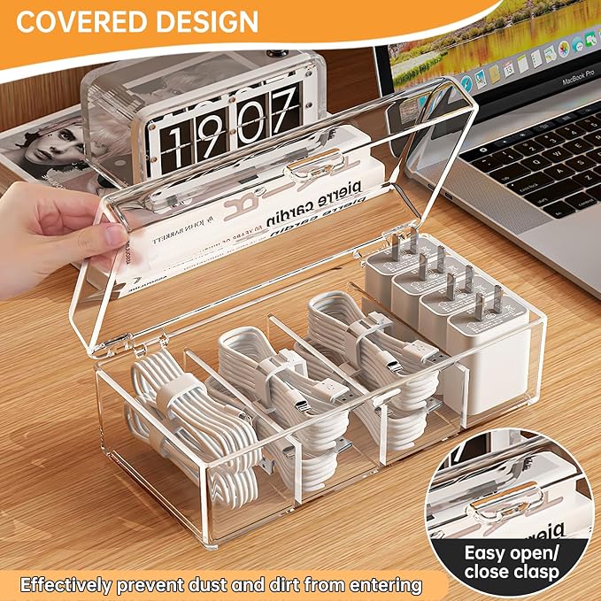 2 Pack Cable Organizer Box - Image 2