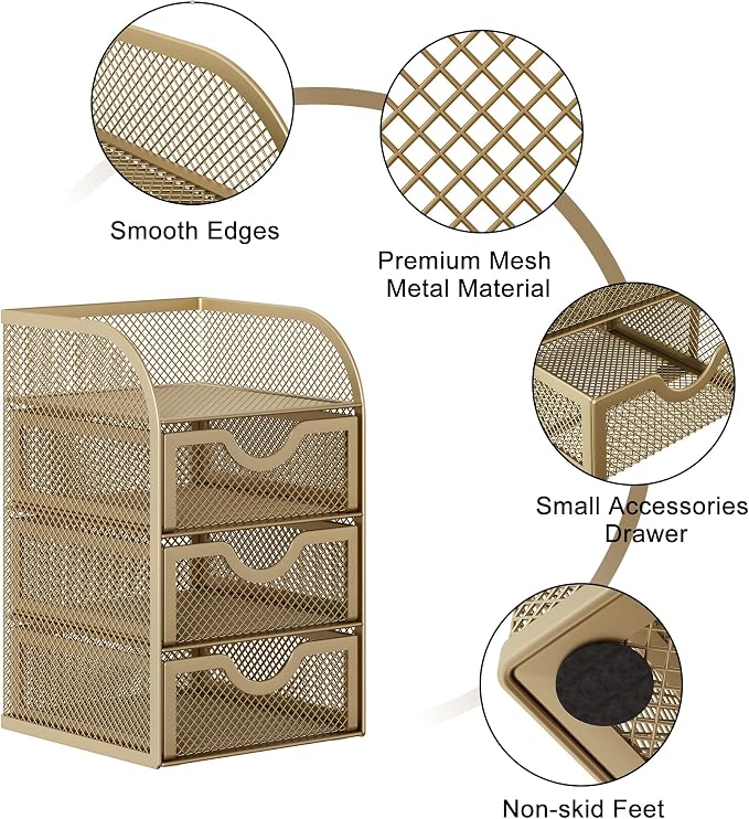 EasyPAG Mesh Desk Organizer - Image 3