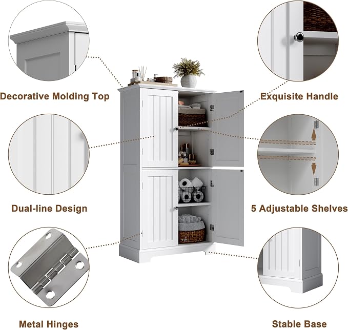 ChooChoo Bathroom Floor Cabinet - Image 4