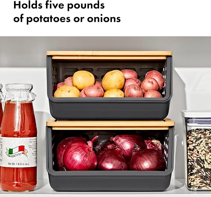 OXO Good Grips Produce Saver Root Vegetable Bin - Image 5