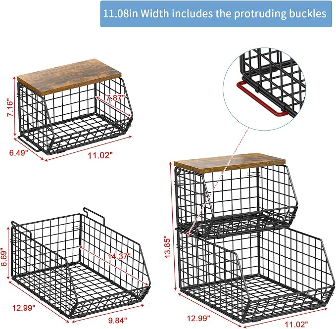 Potato and Onion Storage Bin - Image 3