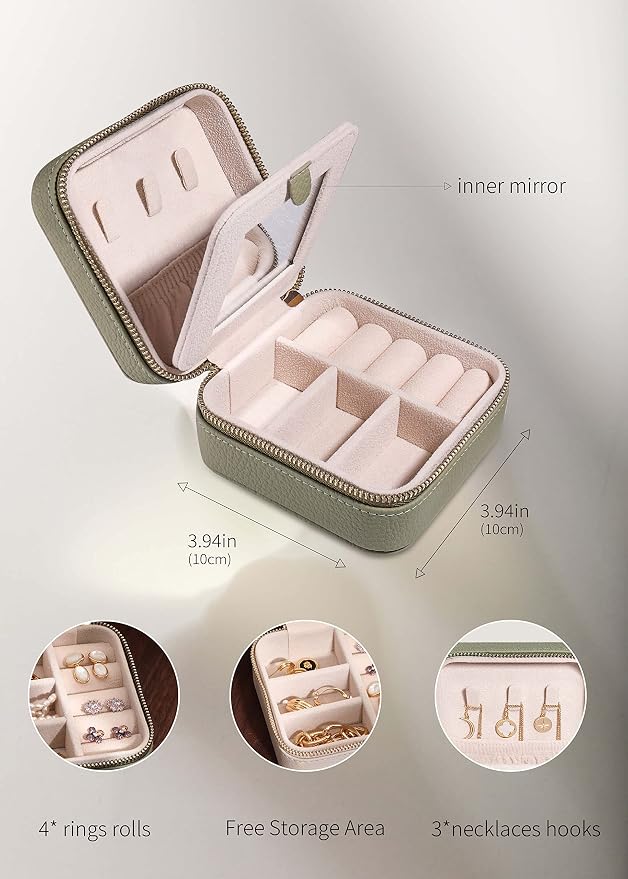 S.Leaf Travel Jewelry Organizer Boxes - Image 7