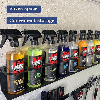 Spray Can Holder Organizer Aerosol Can Rack Wall Mount Spray Paint Storage Fit - Image 4
