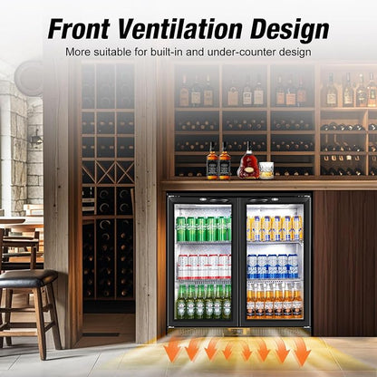 Beverage Refrigerator Under Counter, Back Bar Cooler - Image 5