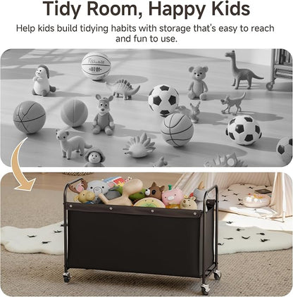 StorageWorks Toy Box with Wheels - Image 7
