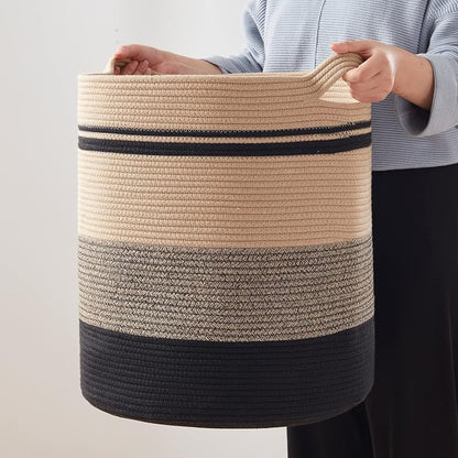 OIAHOMY 80L Laundry Baskets-Laundry Hamper, Storage Basket - Image 6