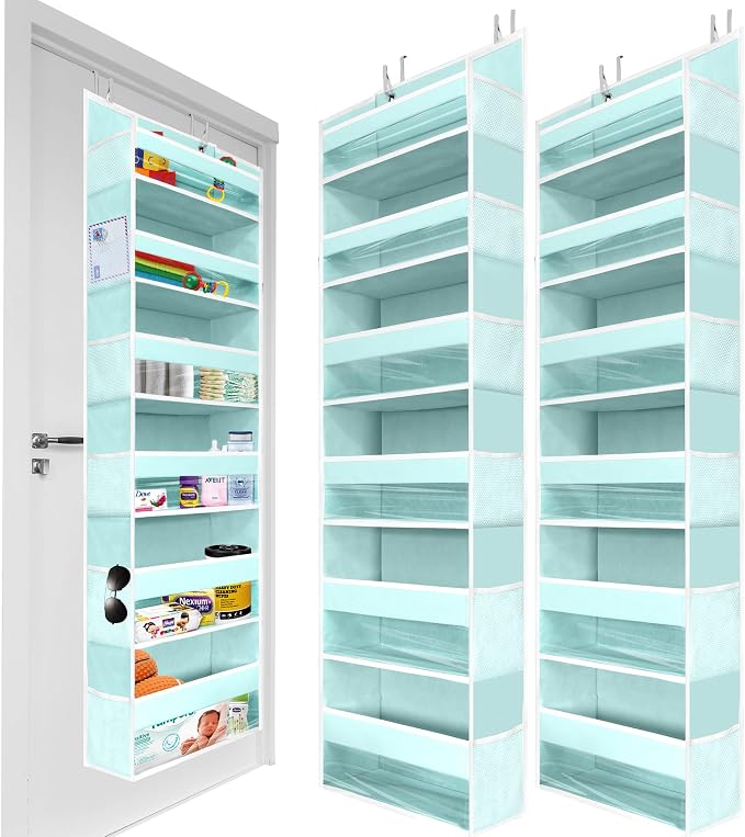 HOMELUX THEORY Over The Door Organizer Hanging by HomeluxTheory