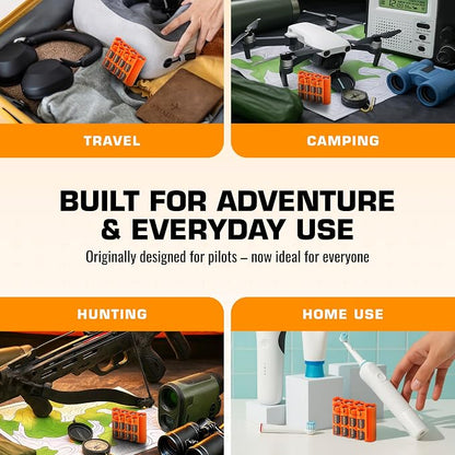 Storacell AA + AAA Combo Battery Storage Caddy and Dispenser, Holds 4 AA + 4 - Image 3