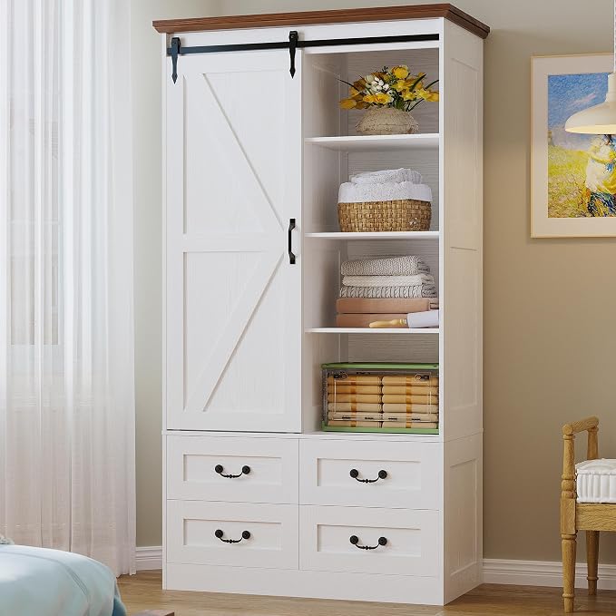 IRONCK Armoire Wardrobe Closet by IRONCK