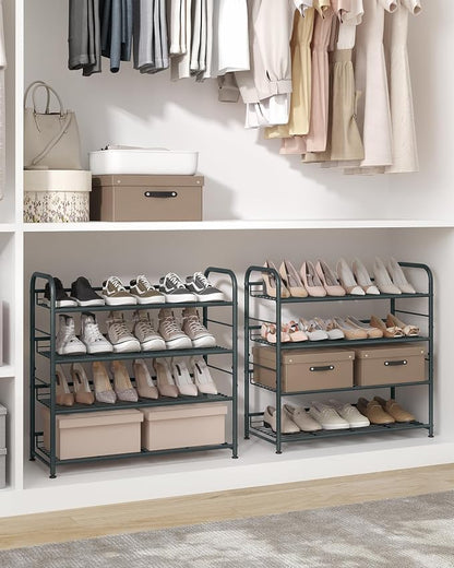 SONGMICS Shoe Rack, 4 Tier Shoe Organizer - Image 7