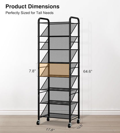 STO STO 8-Tier Narrow Shoe Rack - Image 6
