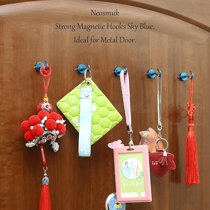 Neosmuk Magnetic Hooks, Heavy Duty 30lb+ Strong Magnet Hook - Image 5