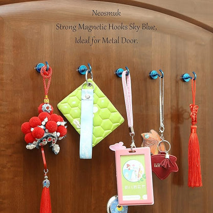 Neosmuk Magnetic Hooks, Heavy Duty 30lb+ Strong Magnet Hook - Image 4