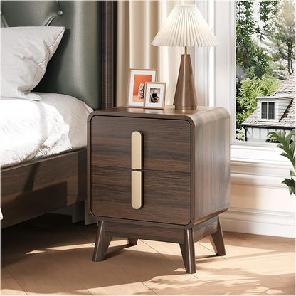 Nightstands Set of 2, Mid Century Modern Nightstand - Image 3