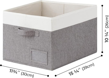 GRANNY SAYS Storage Baskets for Shelves, Fabric Storage Bins for Clothes - Image 6