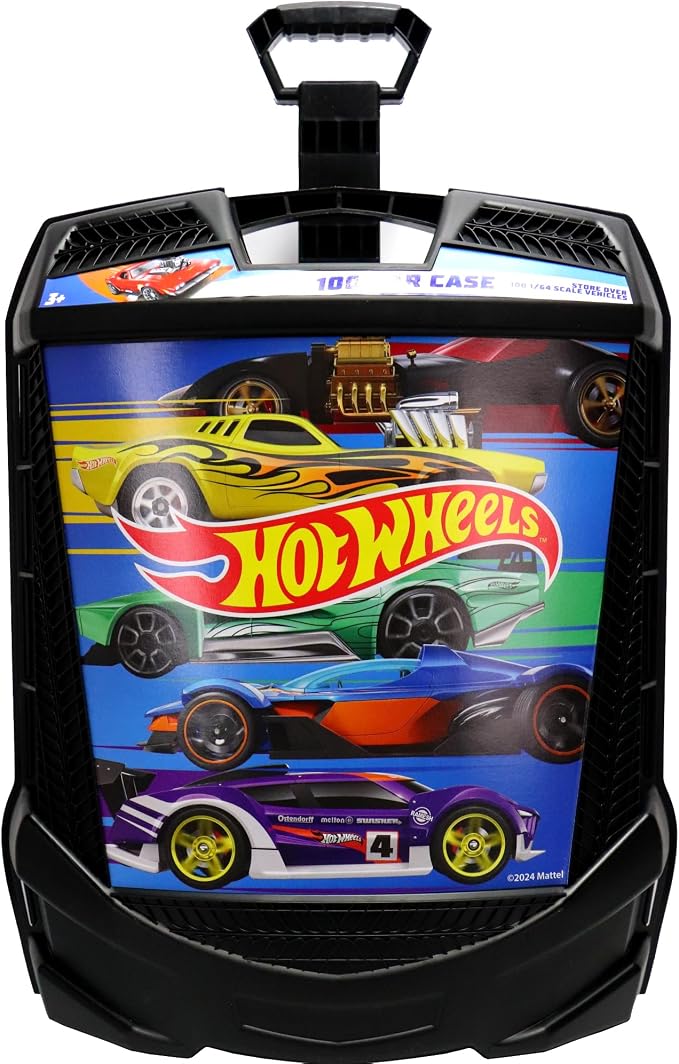 Hot Wheels 100-Car Storage Case – Large Capacity Organizer - Image 5