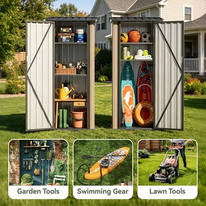 Aoxun Outdoor Storage Shed - Image 3