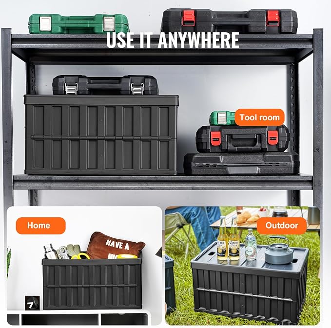 VEVOR 65L Collapsible Storage Bins - Image 6