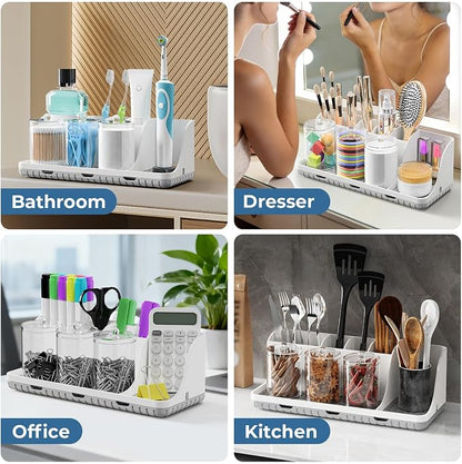 PARKMANI Bathroom Counter Organizers and Storage, Toothbrush Holders - Image 7