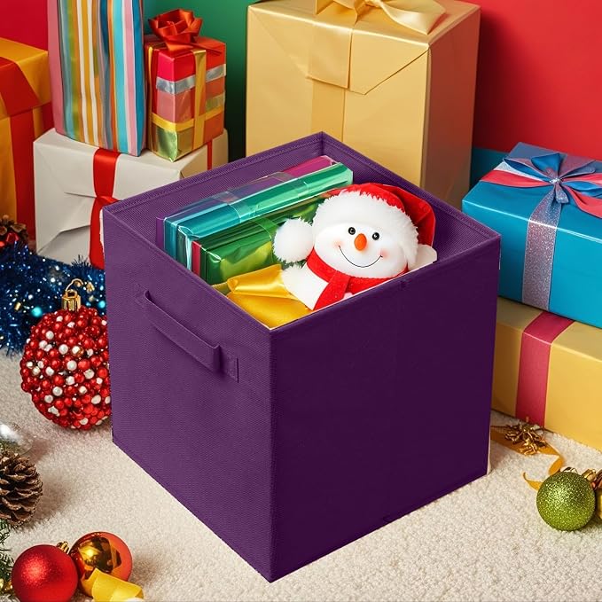 ShellKingdom Storage Bins, Foldable Fabric Storage Cubes And Cloth Storage - Image 7