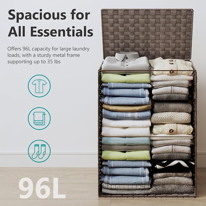 Foldable Laundry Hamper Basket - Image 4