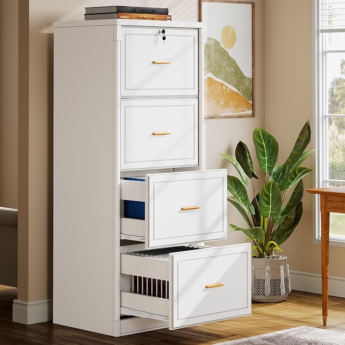 Tribesigns 4 Drawer File Cabinet by Tribesigns