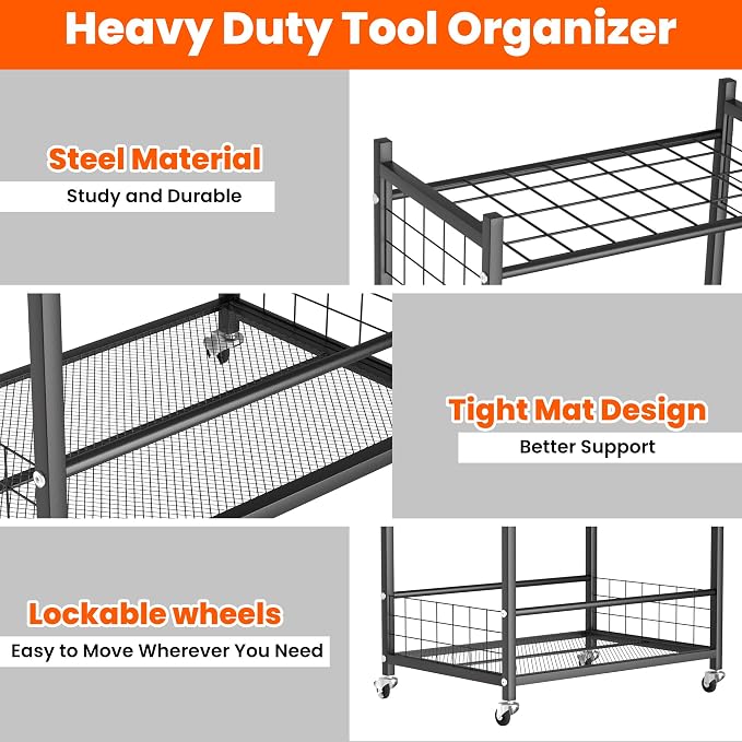 Ultrawall Garden Tool Organizer, Yard Tool Storage Stand - Image 4