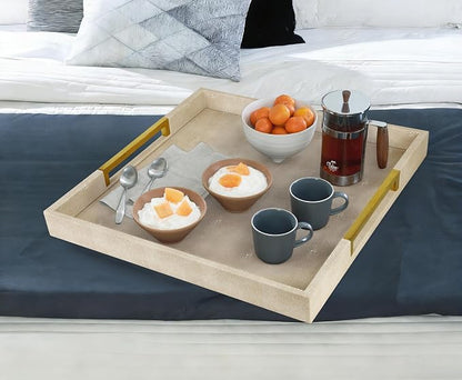 HofferRuffer Faux Leather Serving Tray - Image 6