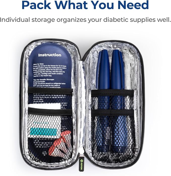 AUVON Insulin Pen Cooler Travel Case - Image 3
