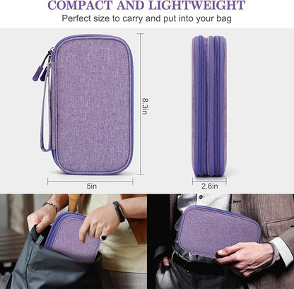 FYY Electronic Organizer, Travel Cable Organizer Bag Pouch Electronic - Image 2