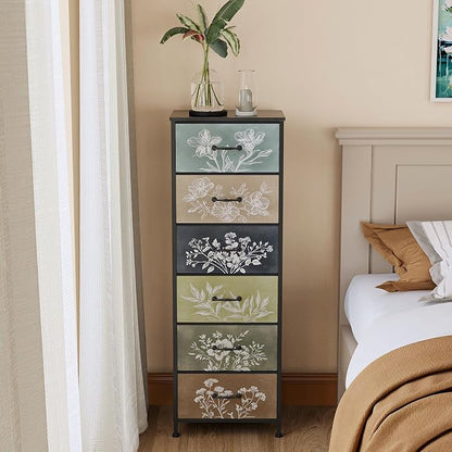 Tohomeor Vintage Dresser Vertical Nightstand - Image 3