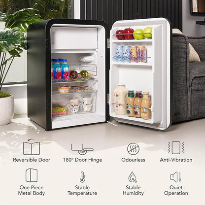 Cooluli Curve 3.8 cu ft Mini Fridge - Image 4
