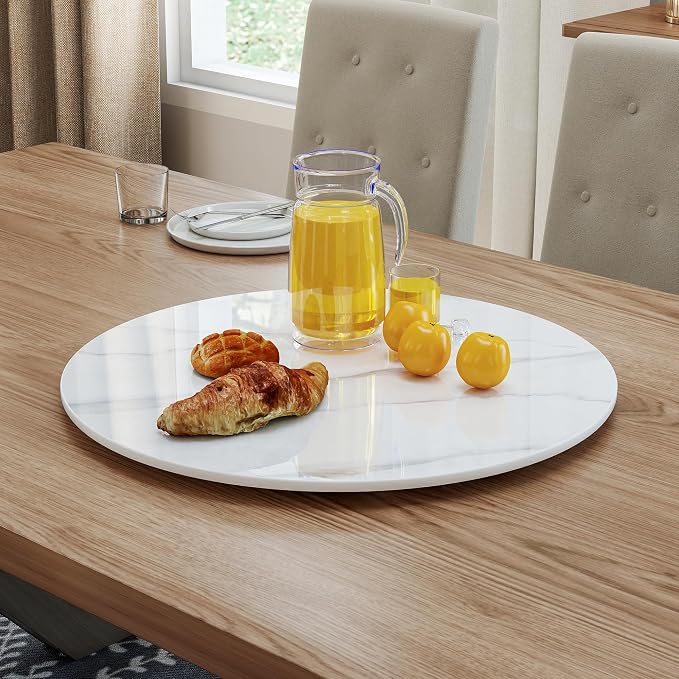 23.6" Lazy Susan Turntable – 360° Sinteredstone Silent Anti-Slip Turntable - Image 5