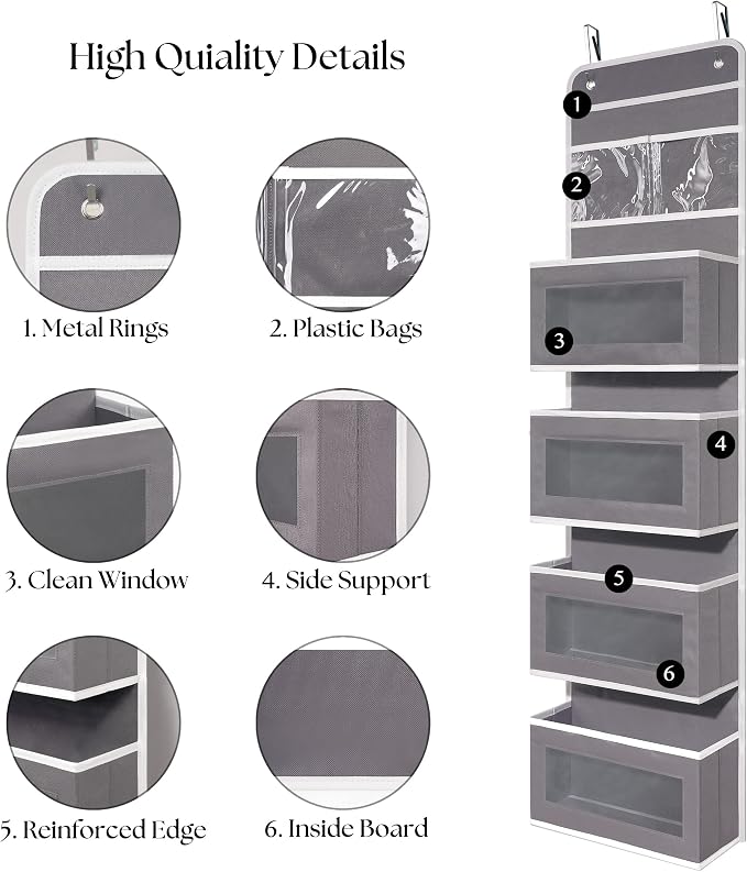 Giraffe Creation Over Door Organizer - Image 4