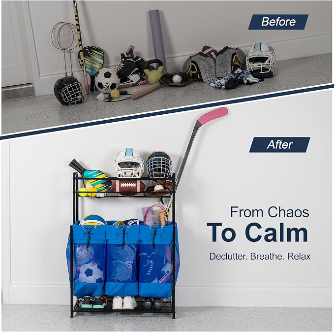 KASSELL Garage Sports Organizer Storage rack - Image 2